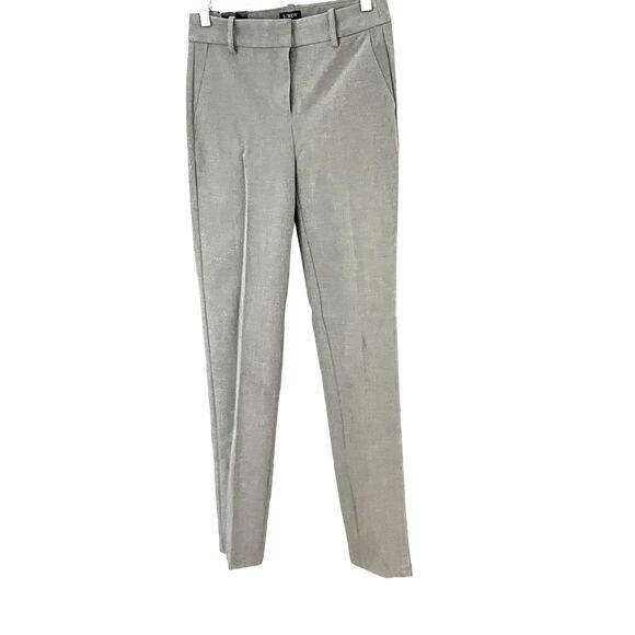 J.Crew Ruby Full Length Ruby Stretch Twill Slim Fit Trousers Size 0 NWT - Picture 5 of 11